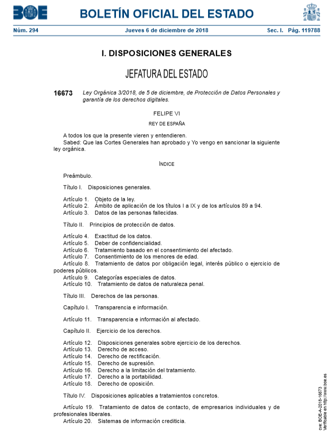 DESPUÉS DE UN AÑO DE RGPD LOS ANSIOLÍTICOS NO BAJAN DE PRECIO 13